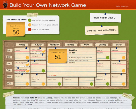 TiVo's Build Your Own Network Game: Saved